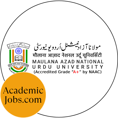 MANUU - Moulana Azad national Urdu University logo